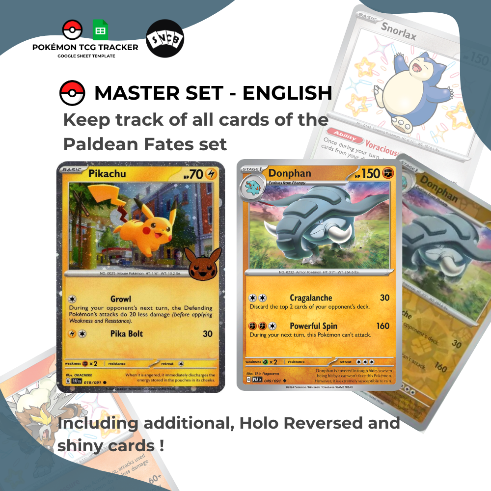 S&V Paldean Fates Tracker