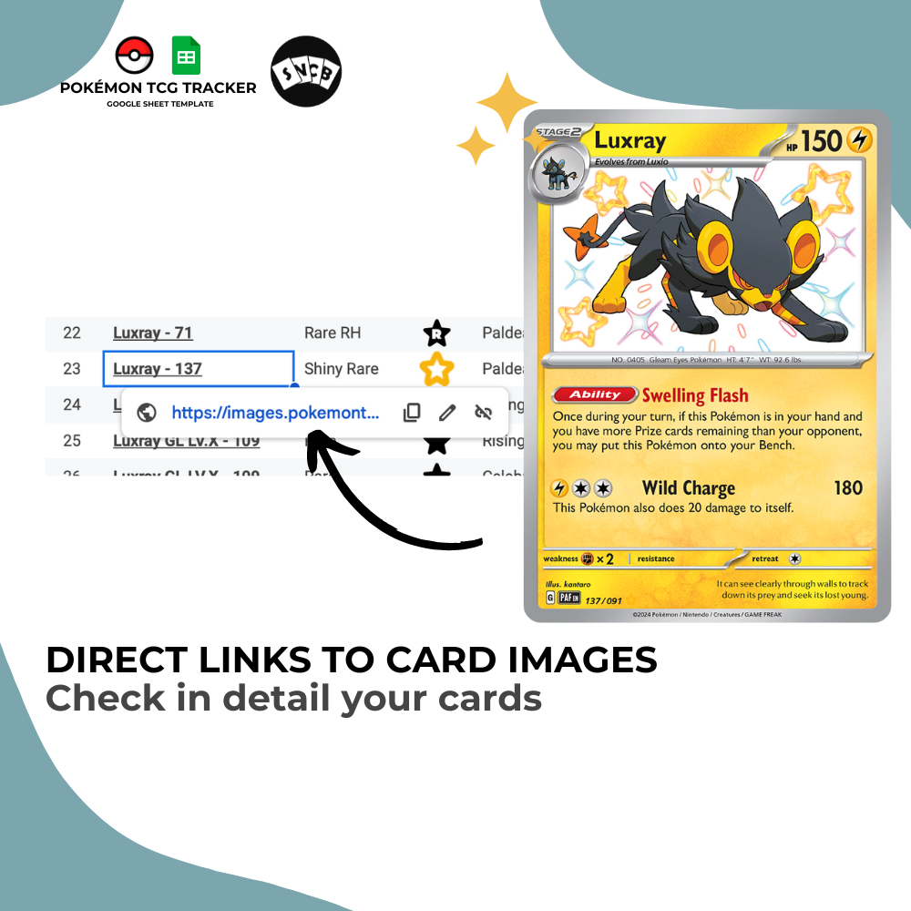 Luxray Species Set Tracker