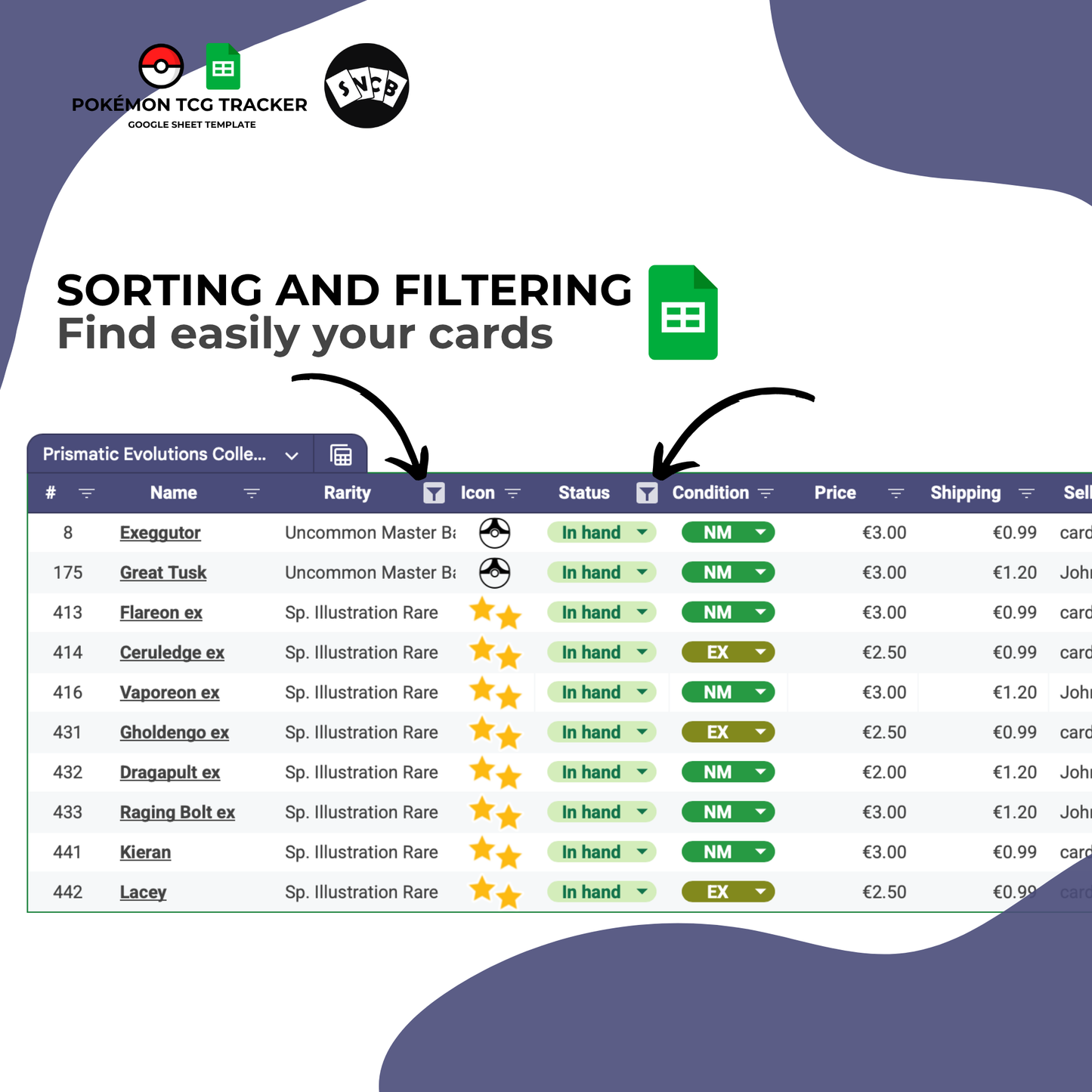 S&V Prismatic Evolutions Tracker