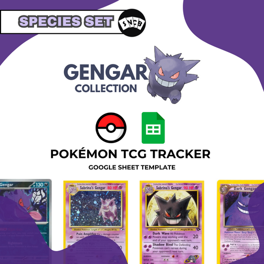 Gengar Species Set Tracker