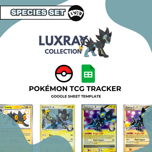 Luxray Species Set Tracker