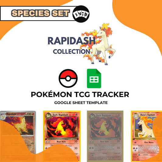 Rapidash Species Set Tracker
