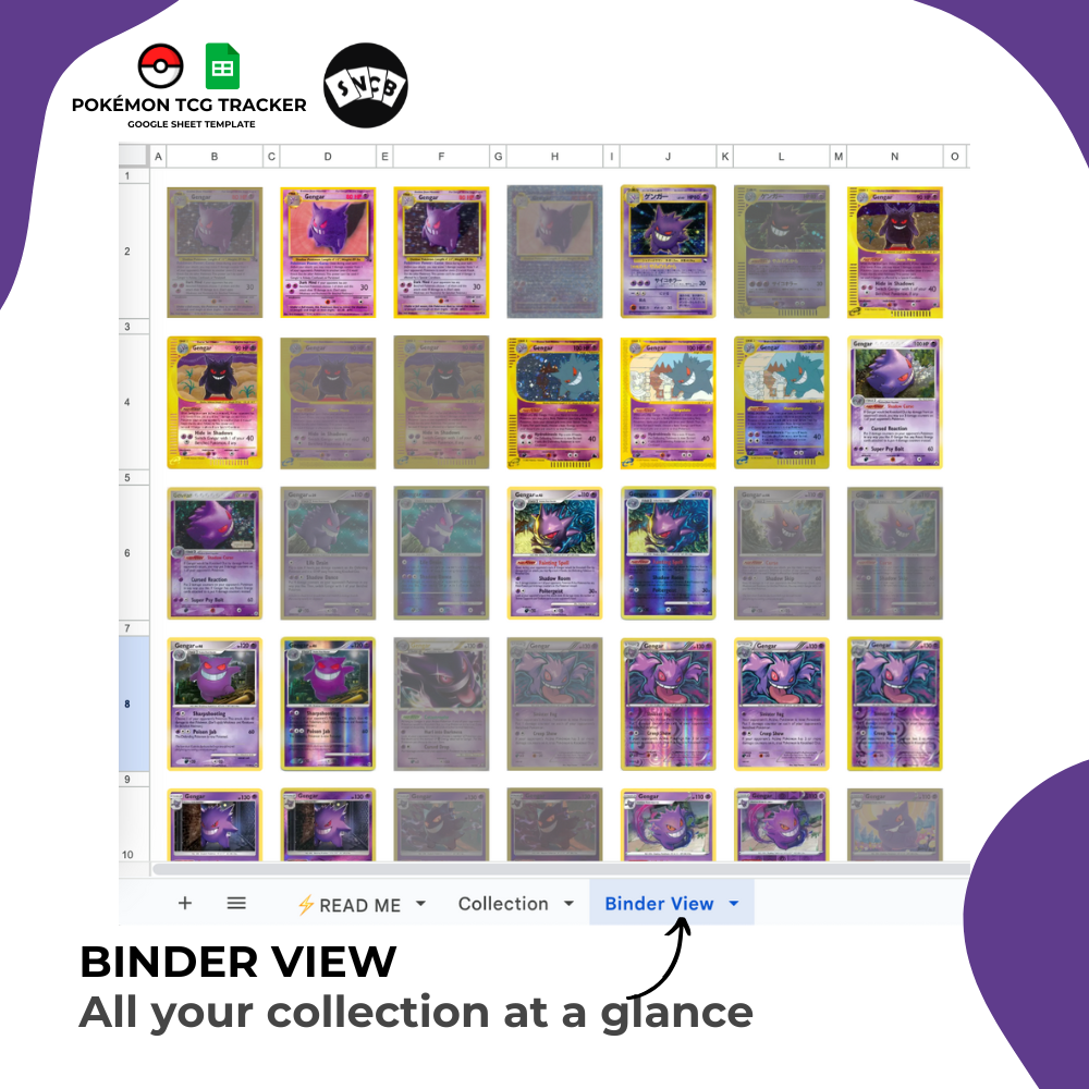 Gengar Species Set Tracker