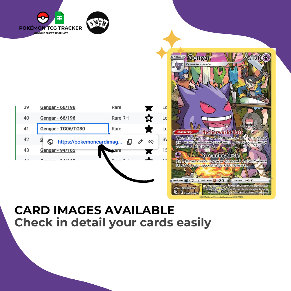 Gengar Species Set Tracker